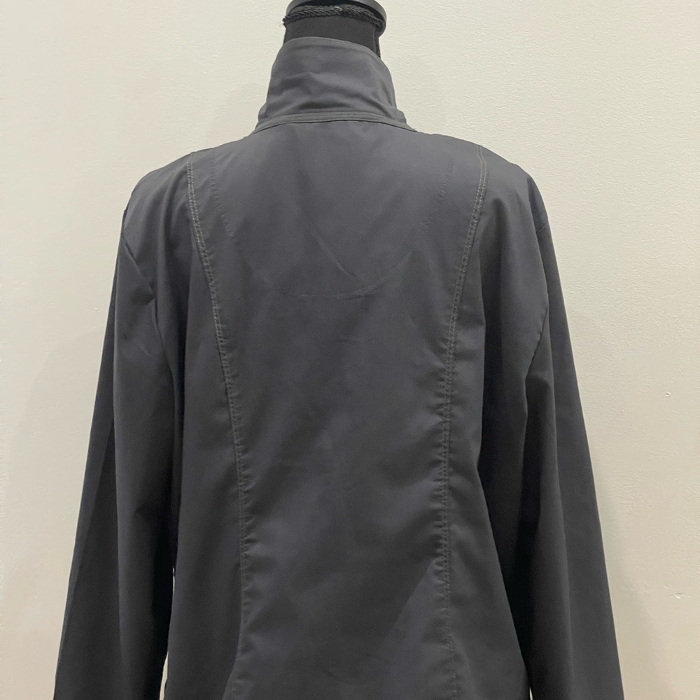 Dickies XL Pewter Lightweight Full Zip with Pockets - Picture 5 of 7